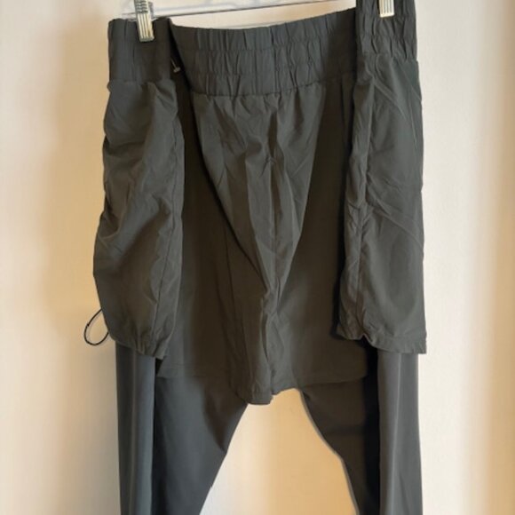 Popflex Bungee Sklegging Hiking Skirt Legging Climbing Ivy  Green - NWOT Size 3X - Picture 5 of 8